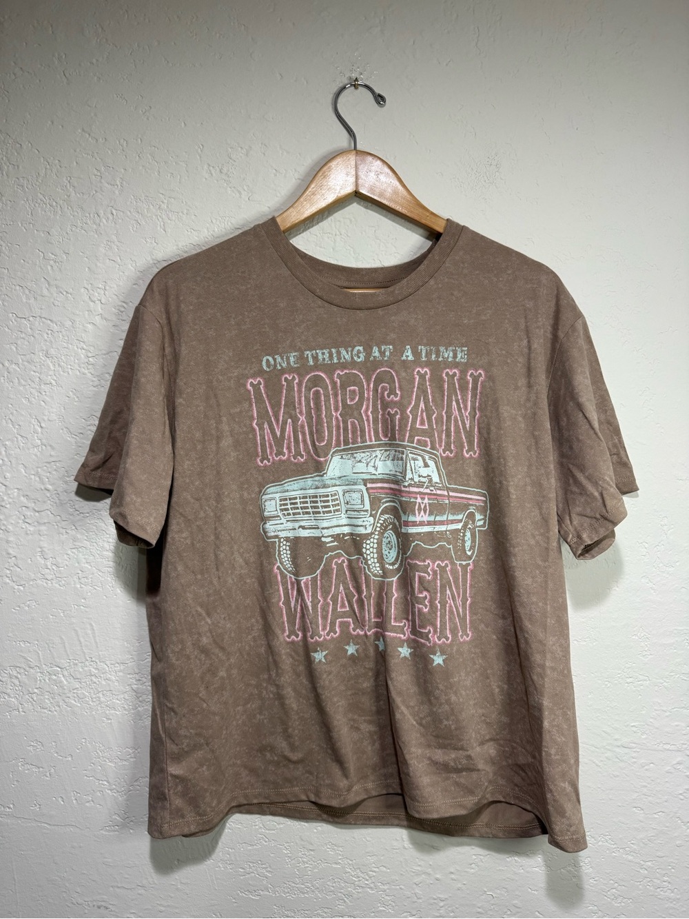 Morgan Wallen One Thing At A Time Tour Tee XL Brown